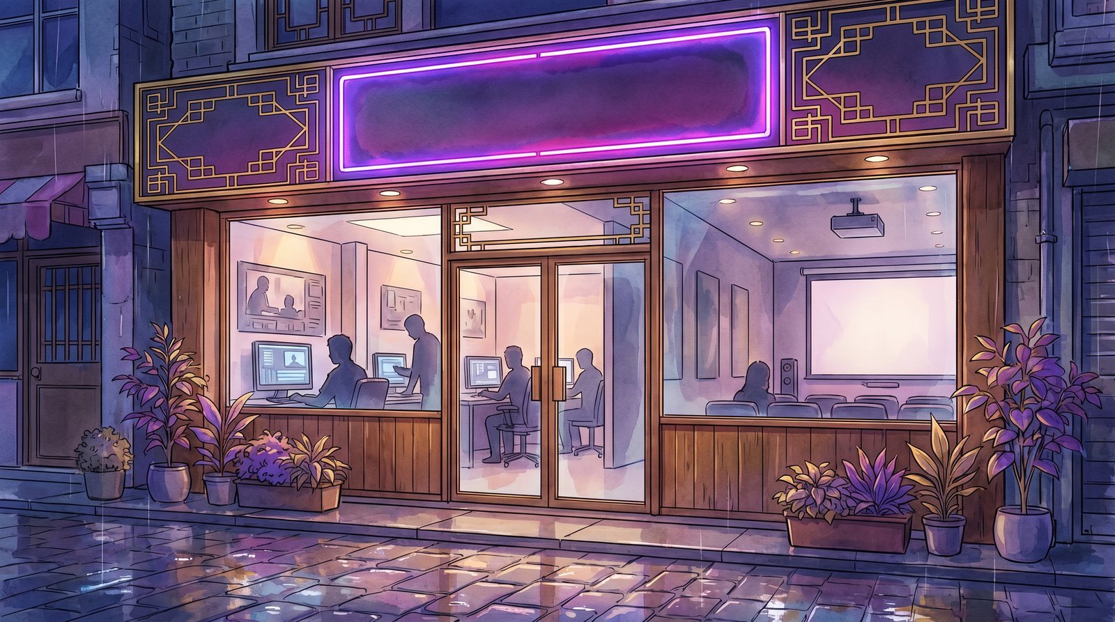 抖音揭秘实体影视传媒公司门店